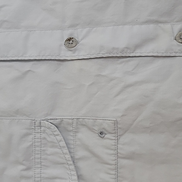 Columbia PFG Preformance Fishing Gear Breathable Mesh 3X Button Down Shirt - Picture 2 of 8